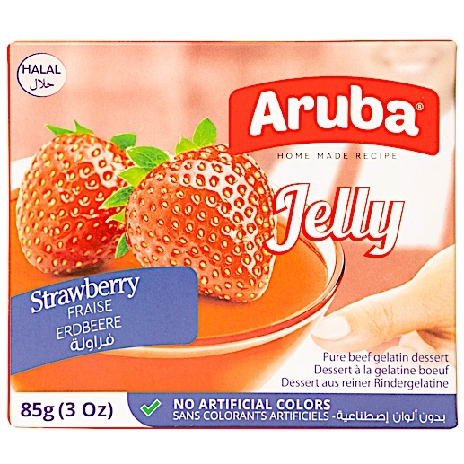 ARUBA JELLY AARDBEI 100G