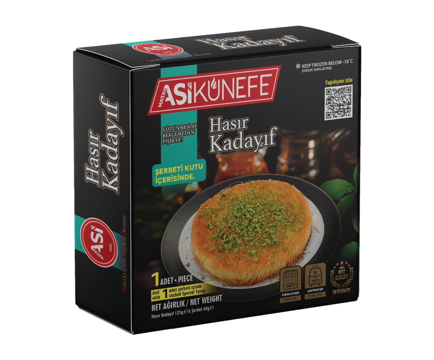 ASI HASIR KADAYIF PISTACHE 185G