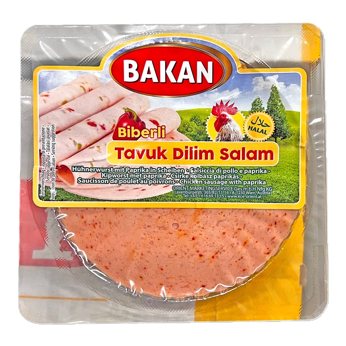 BAKAN BIBERLI KIP GESNEDEN SALAMI 200G