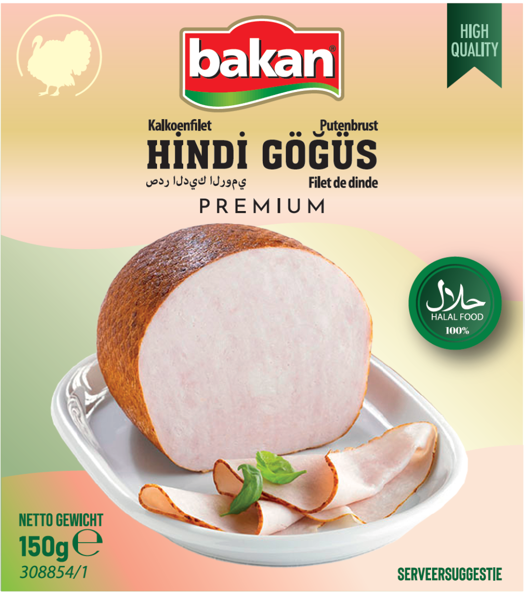 BAKAN KALKOEN FILET 150G
