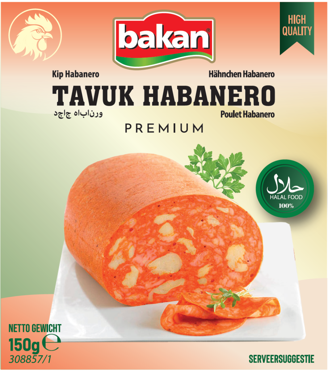 BAKAN KIP HABANERO 150G