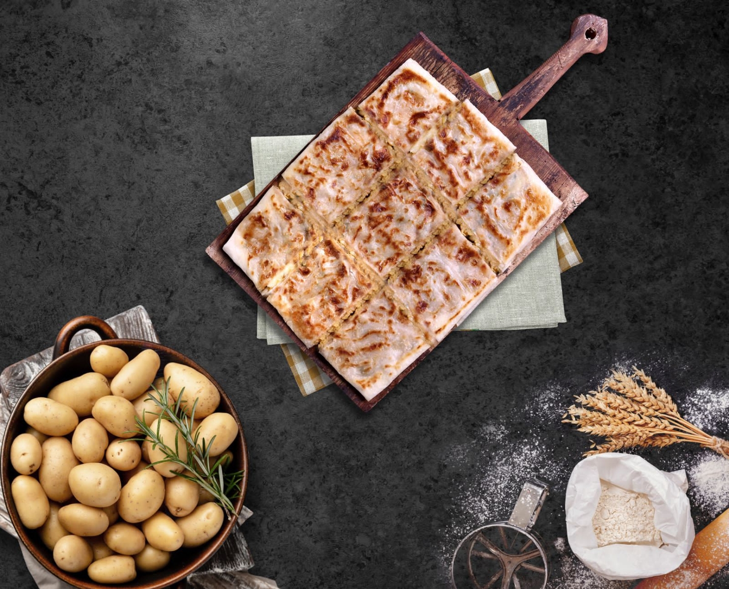 BREADORE GOZLEME AARDAPPEL 810G