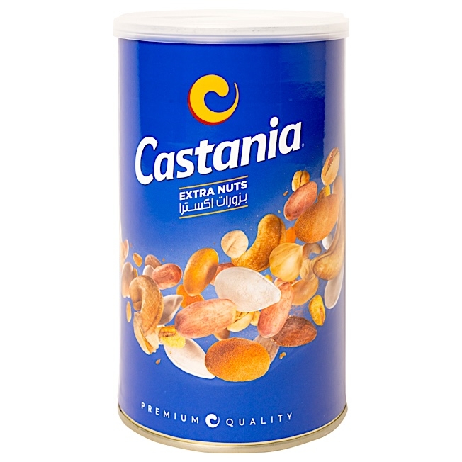 CASTANIA EXTRA MIX NOTEN (BLAUW) 450G