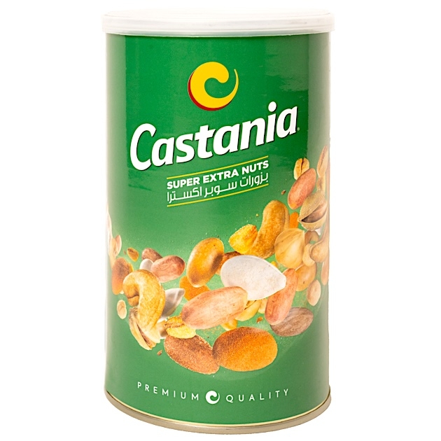 CASTANIA SUPER MIX EXTRA NOTEN (GROEN) 450G