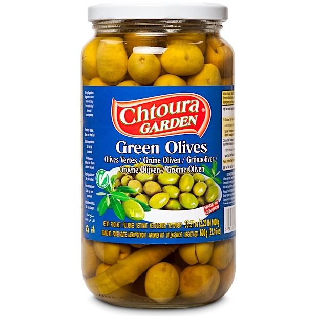 CHTOURA GARDEN GROENE OLIJVEN 1KG