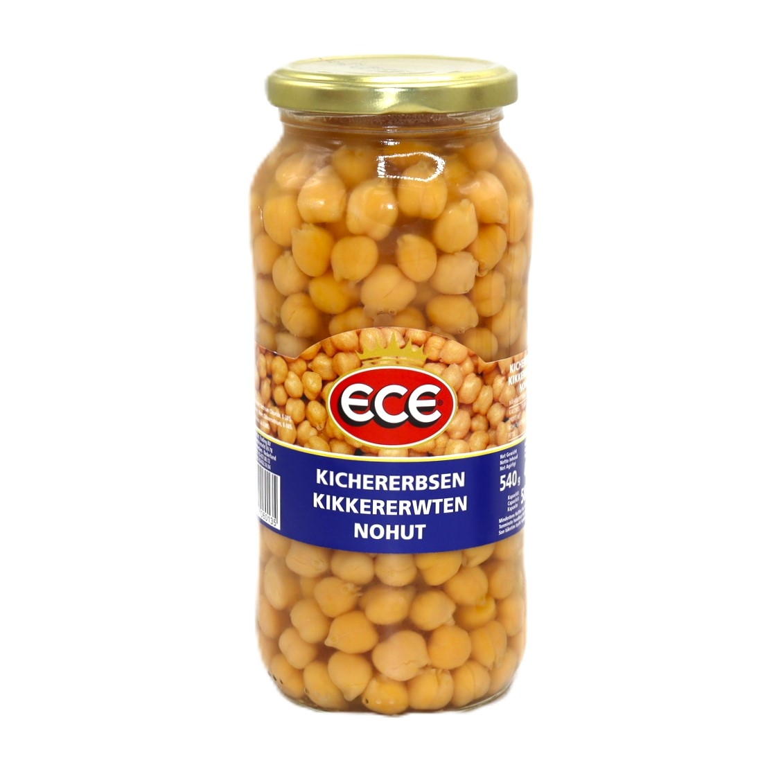 ECE KIKKERERWTEN 580ML GLAS