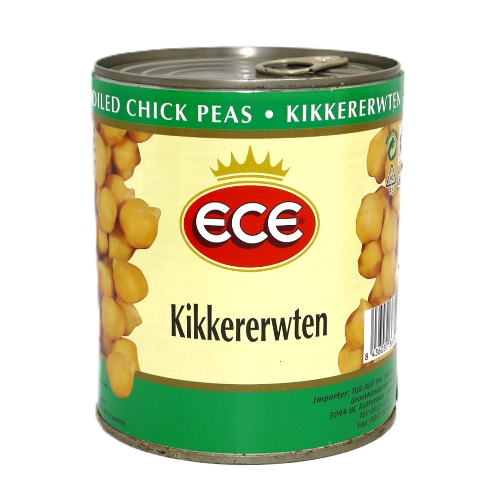 ECE KIKKERERWTEN 800G BLIK