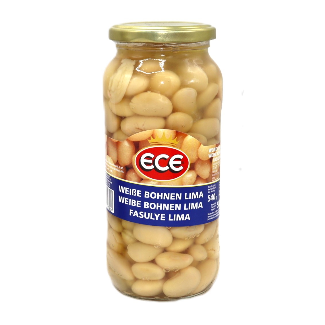 ECE LIMA BONEN 580ML GLAS