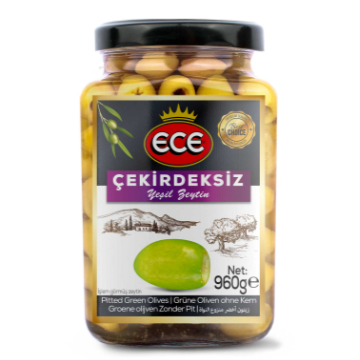 ECE ZONDER PIT GROENE OLIJVEN 1000CC