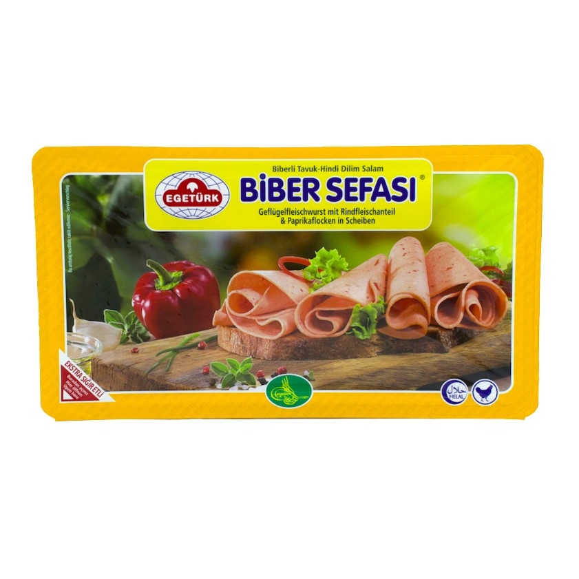 EGETURK BIBER SEFASI GESNEDEN KIP SALAMI 125G