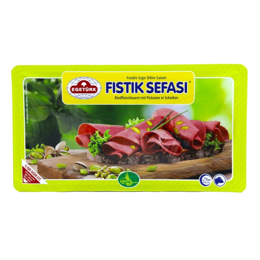 EGETURK FISTIK SEFASI GESNEDEN KIP SALAMI 125G