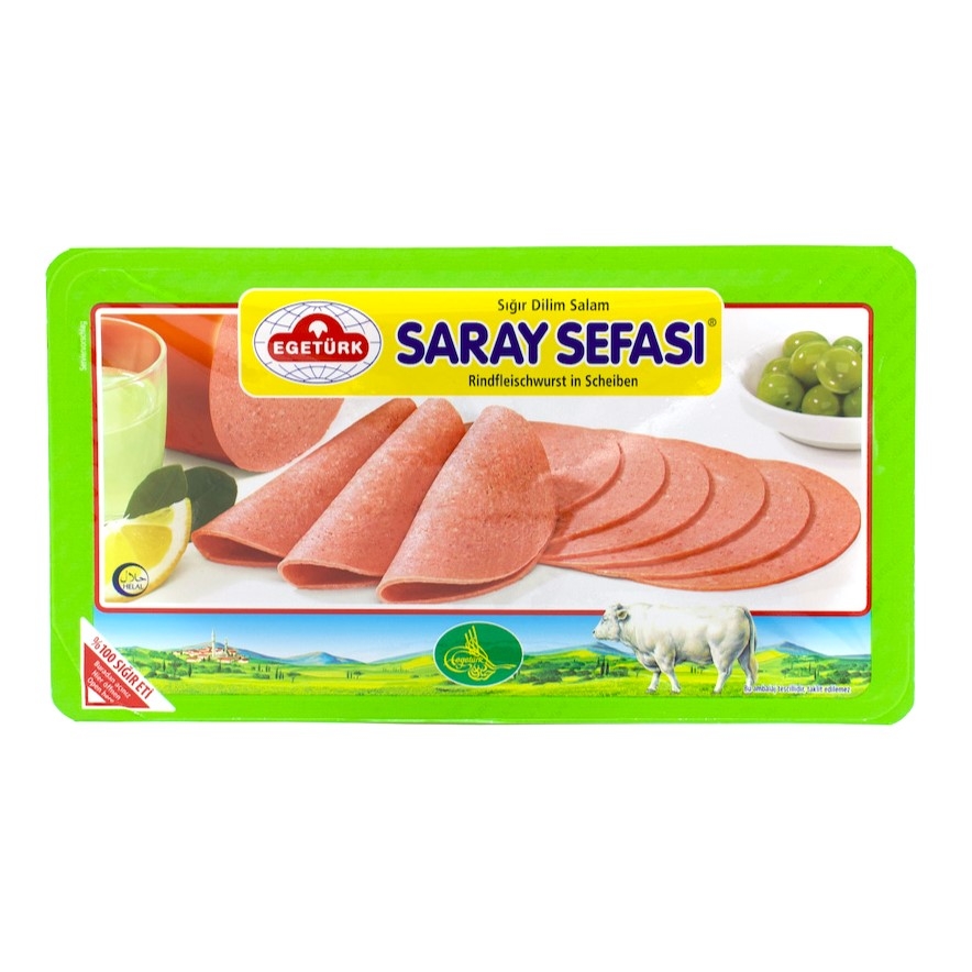 EGETURK SARAY SEFASI GESNEDEN RUND SALAMI 125G
