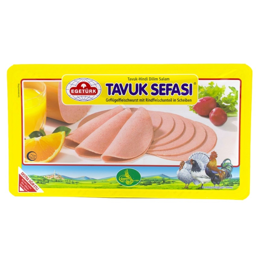 EGETURK TAVUK SEFASI GESNEDEN KIP SALAMI 125G