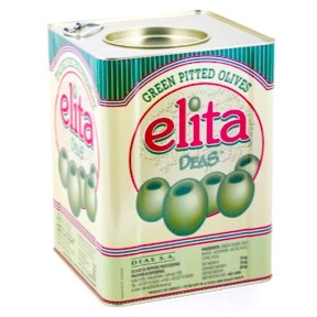 ELITA ZONDER PIT GROENE OLIJVEN 10KG