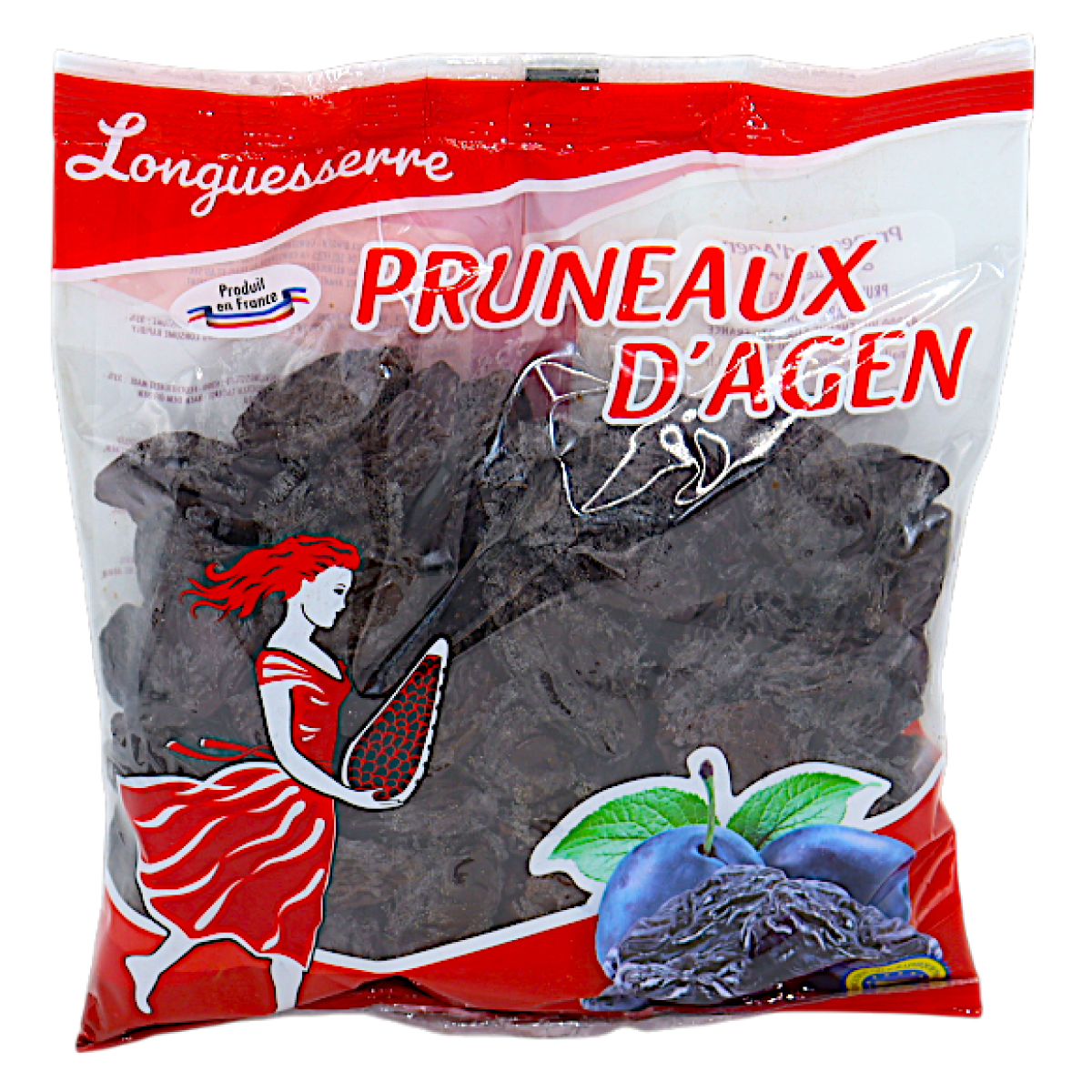 GEDROOGDE ZWARTE PRUIMEN 800G