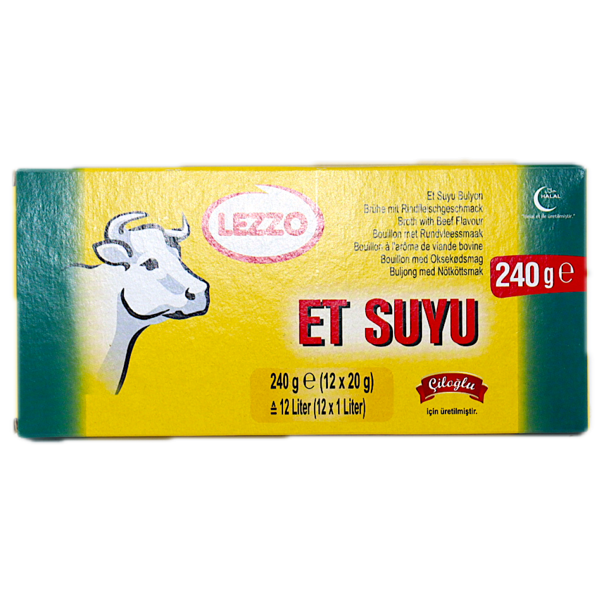 LEZZO BOUILLON RUND 240G