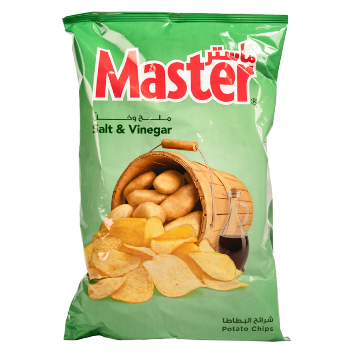 MASTER CHIPS SALT & VINEGAR 120G