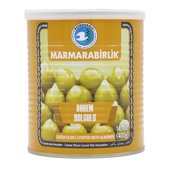 MB AMANDEL GROENE OLIJVEN 400G