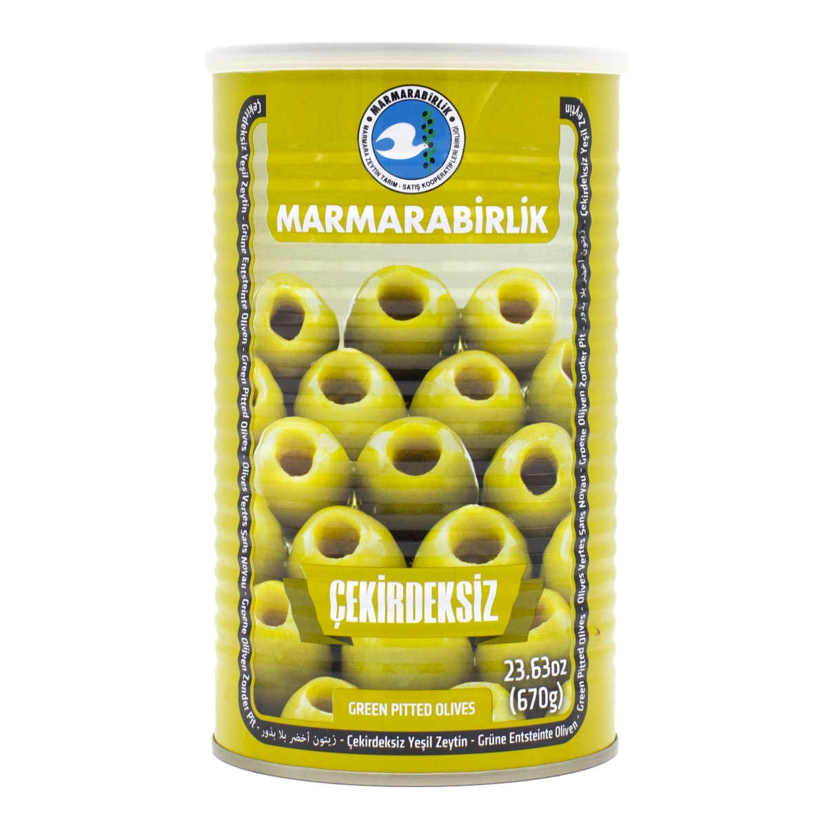 MB ZONDER PIT GROENE OLIJVEN 670G