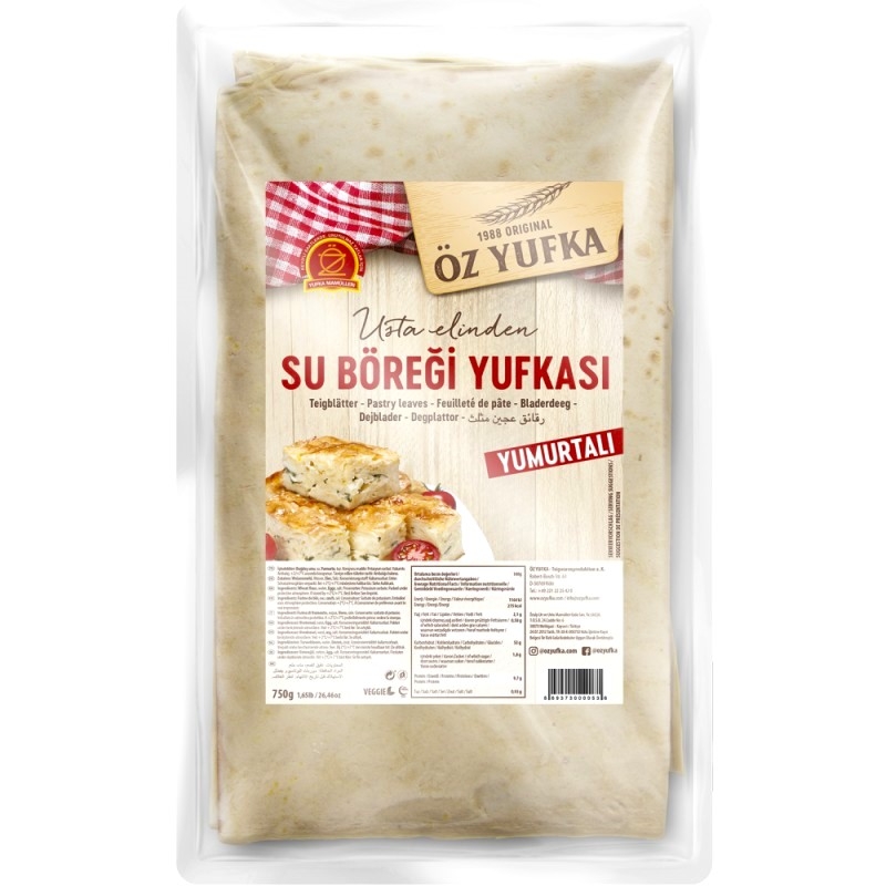 OZ LUX SU BOREK DEEG 750G