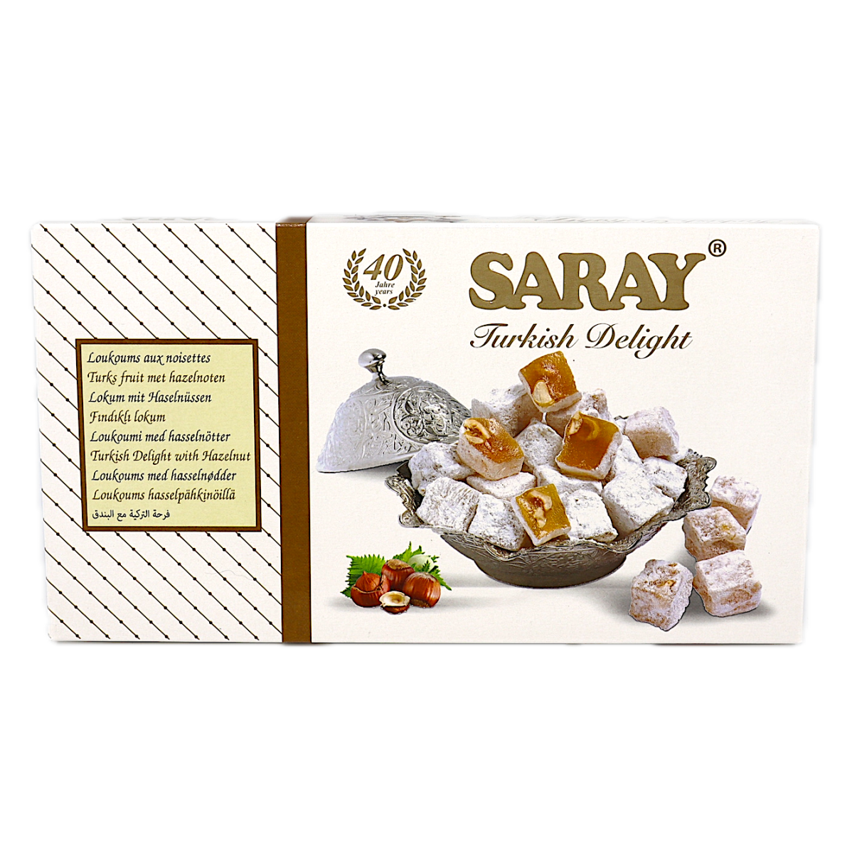 SARAY TURKSE FRUIT HAZELNOTEN 400G