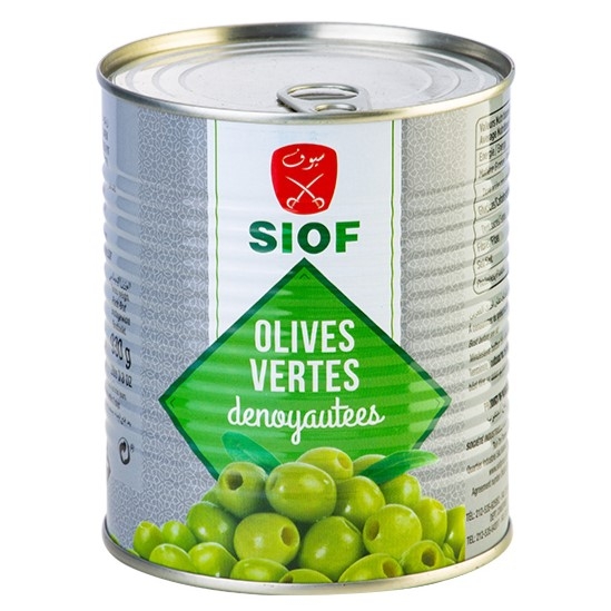 SIOF ZONDER PIT GROENE OLIJVEN 1/1