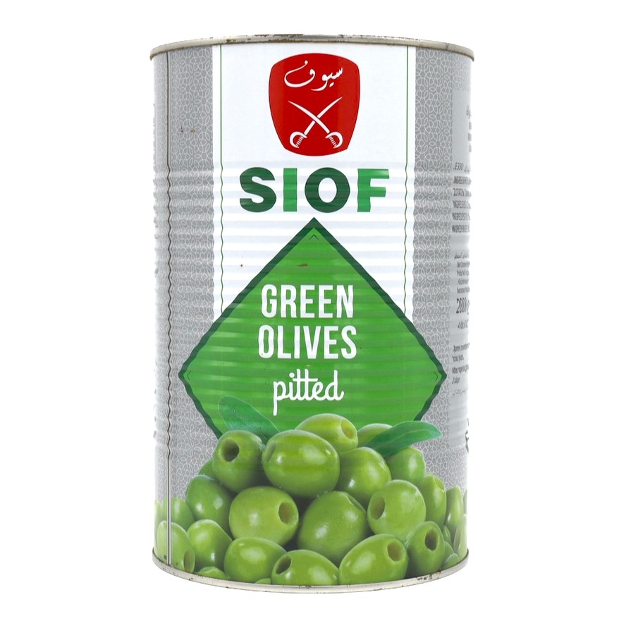 SIOF ZONDER PIT GROENE OLIJVEN 5/1