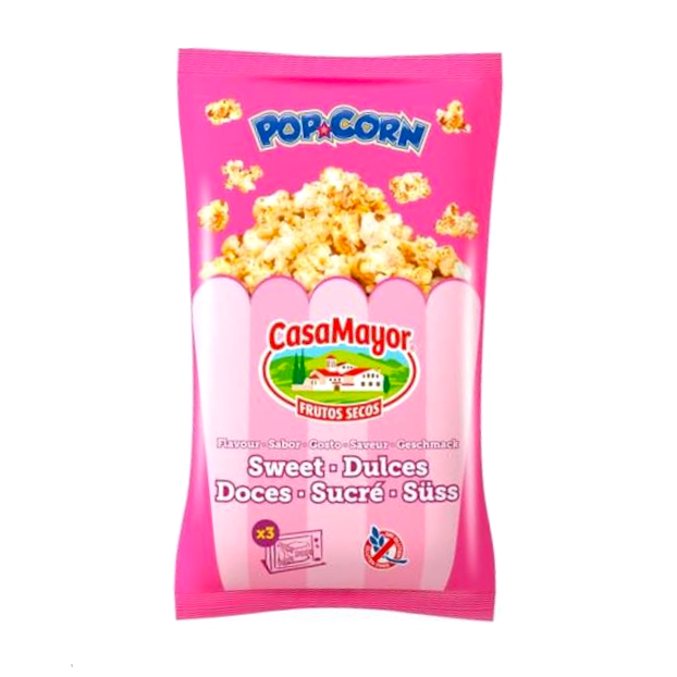 STI MICRO POPCORN ZOET (PEMBE) 3'S 270G