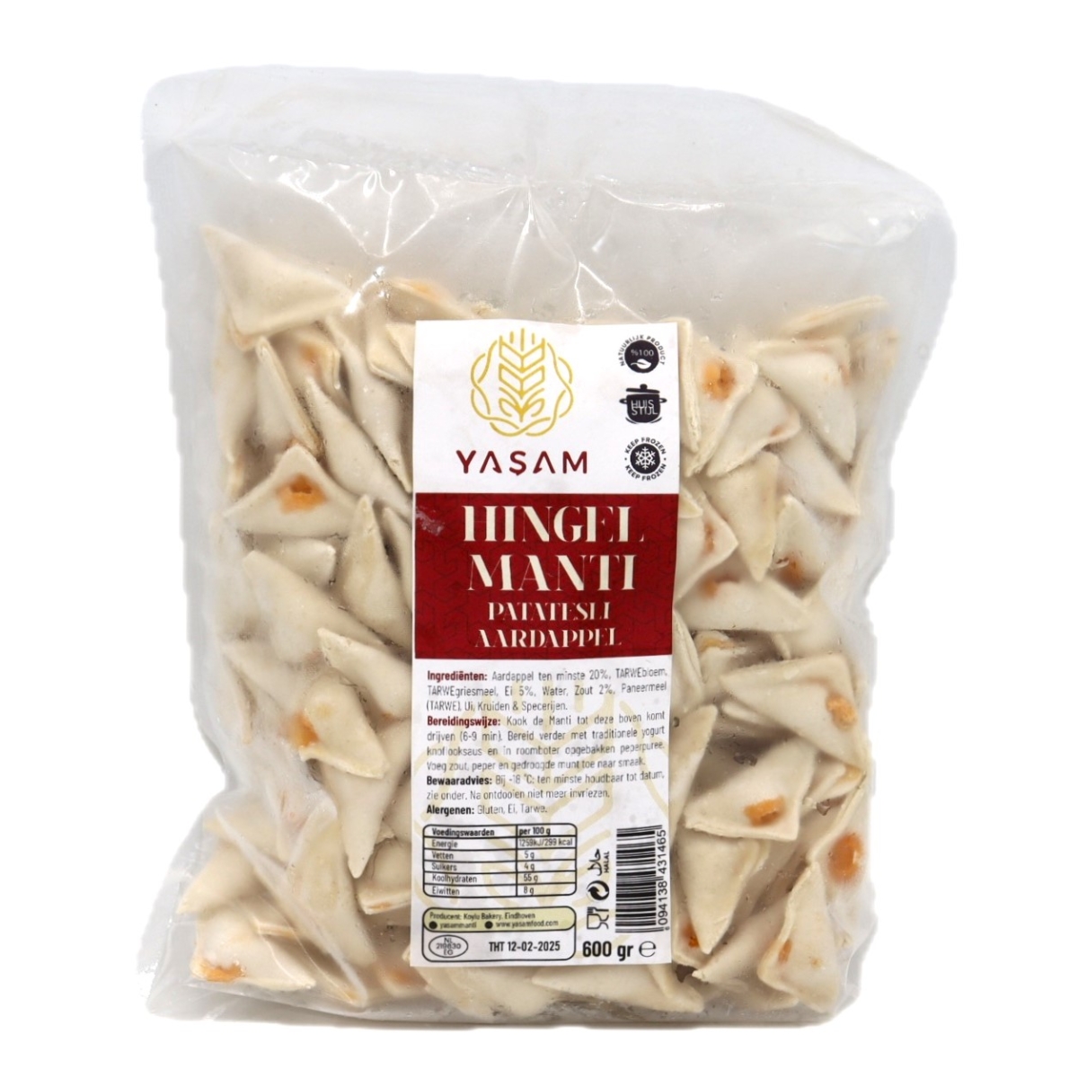 YASAM HINGEL MANTI 600G