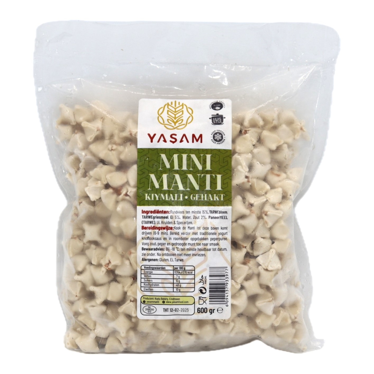 YASAM MINI MANTI 600G