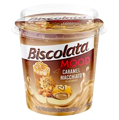 BISCOLATA MOOD KARAMEL MACCHIATO 100G