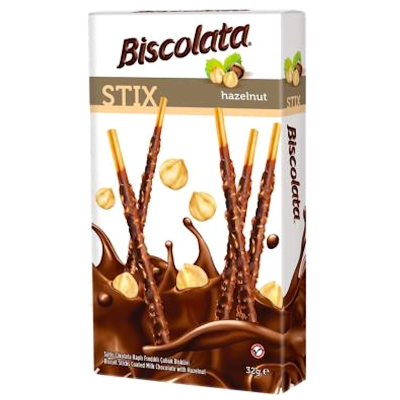 BISCOLATA STIX HAZELNOOT 32G