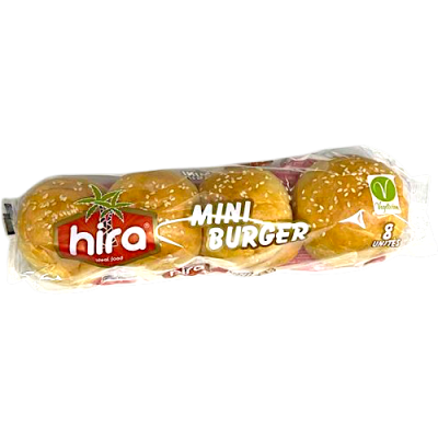 HIRA SESAM MINI BURGER BROOD 8'S