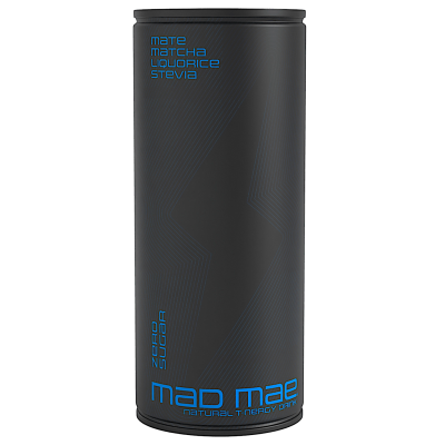 MAD MAE ENERGY ZERO 250ML BLAUW (+STATIEGELD 0.15)