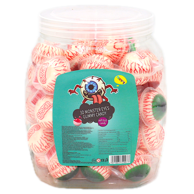 MONSTER EYEBALL GUMMY 50'S 18G