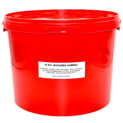 SHOARMA SAMBAL RODE EMMER 10KG